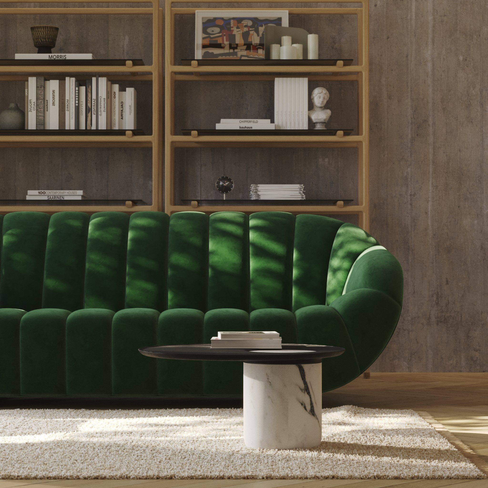 2-местный тканевый диван Wewood RABELO ARCH-00001150 - Вид №5