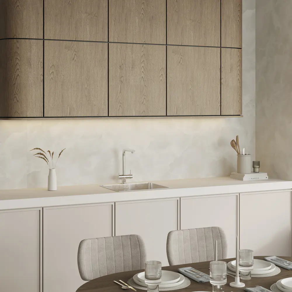 Глазурованный керамогранит LB Ceramics Сияние севера 60x120 см 1.44 м² матовый цвет светло-бежевый STLM-2091011 - Вид №1