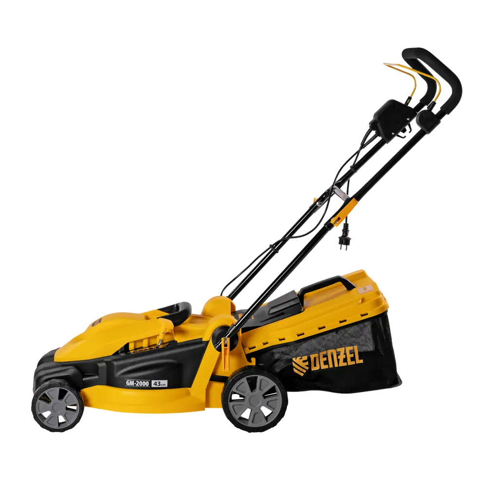 Газонокосилка электрическая Denzel GM-2000 2000 Вт 43 см STLM-2167247 - Вид №7