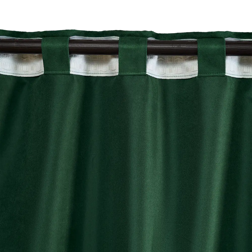 KREAFORTA Manchester - бархатная штора изумрудного цвета 200x280 см 89401549 STLM-1569132 - Вид №5