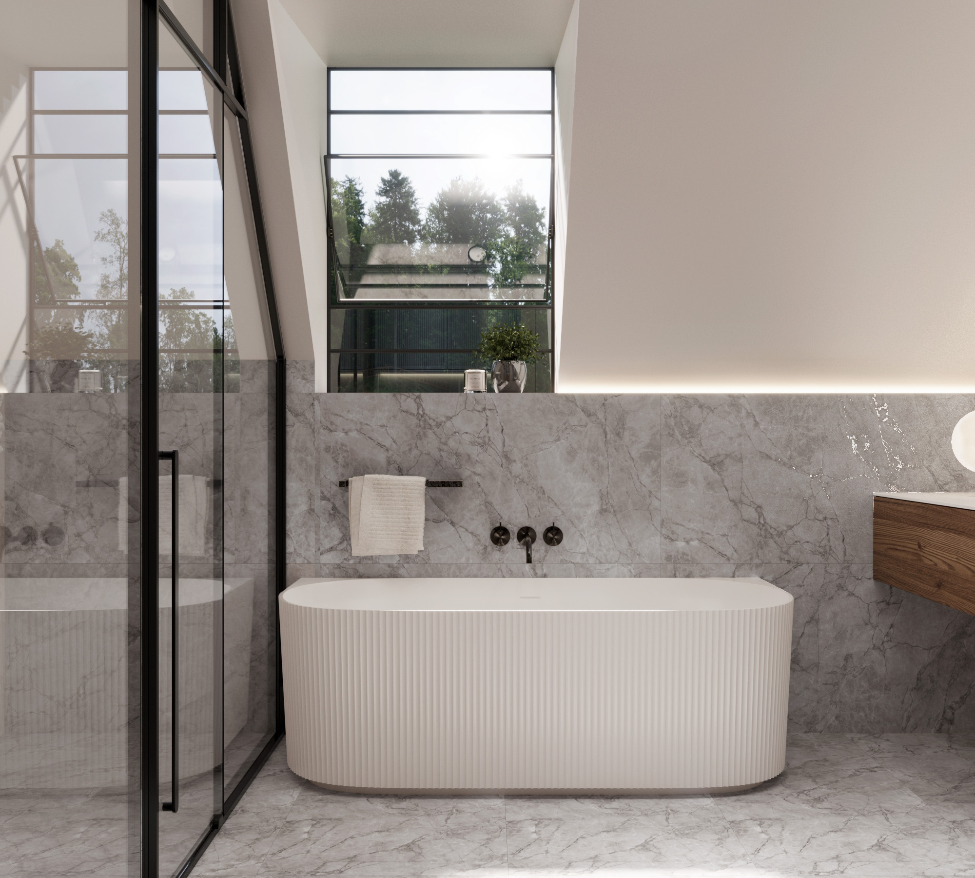 Керамогранит ARCTIC GREY 60х120 Arcadia Ceramica CR4012-A