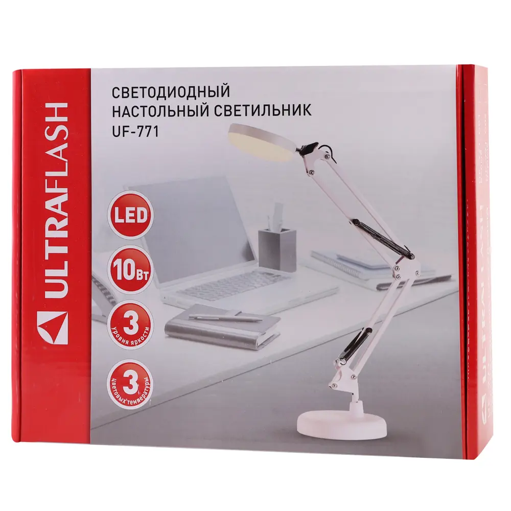 Настольная лампа Santreyd Ultraflash UF-771 C01 с регулируемой RGB-подсветкой 89378682 STLM-1332676 - Вид №6