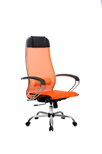 90669998 Офисное кресло 4 сетка цвет оранжевый STLM-0331420 МЕТТА