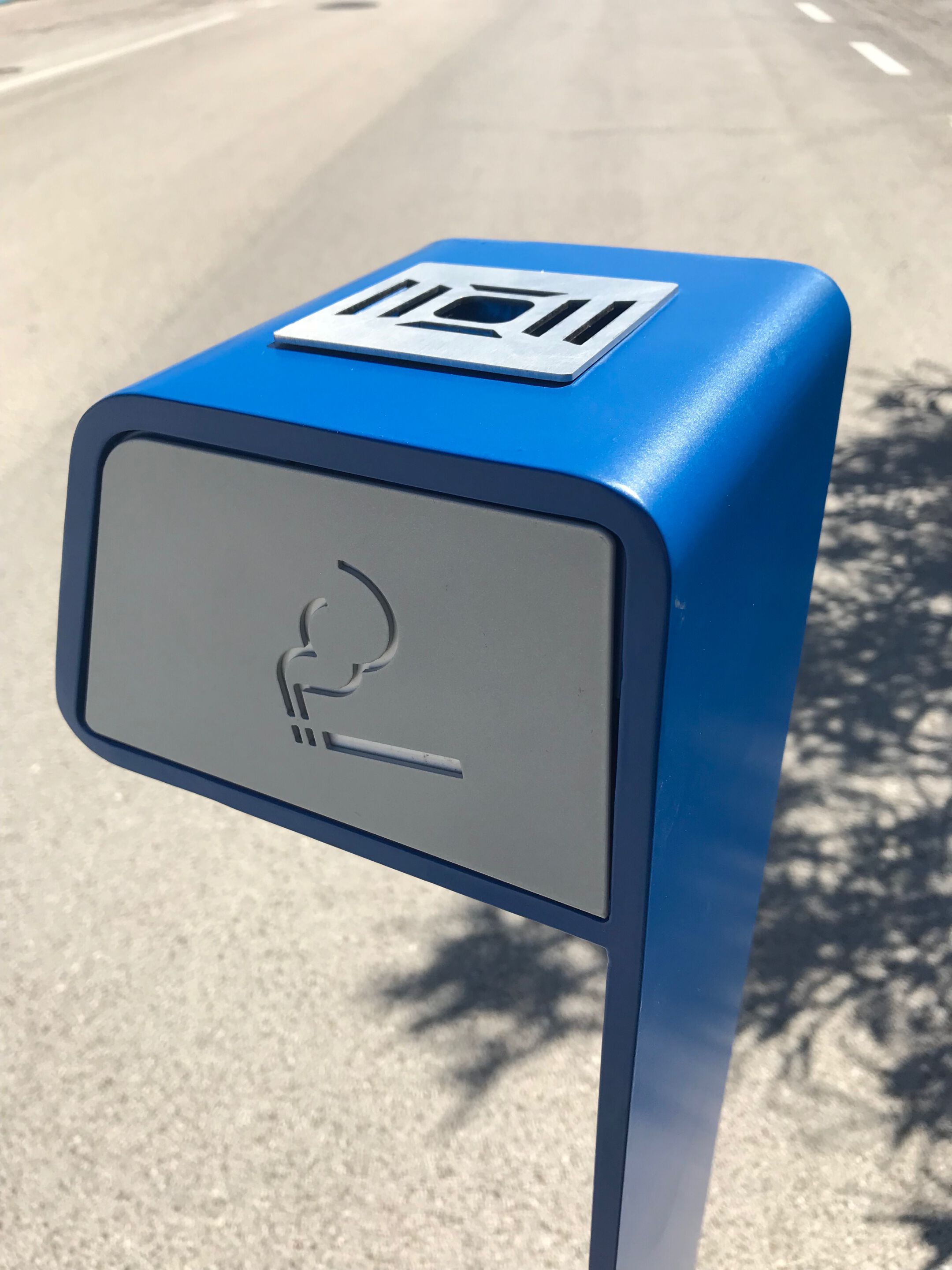 Стальная напольная пепельница для общественных мест CITYSì Ash ARCH-00010085 - Вид №4