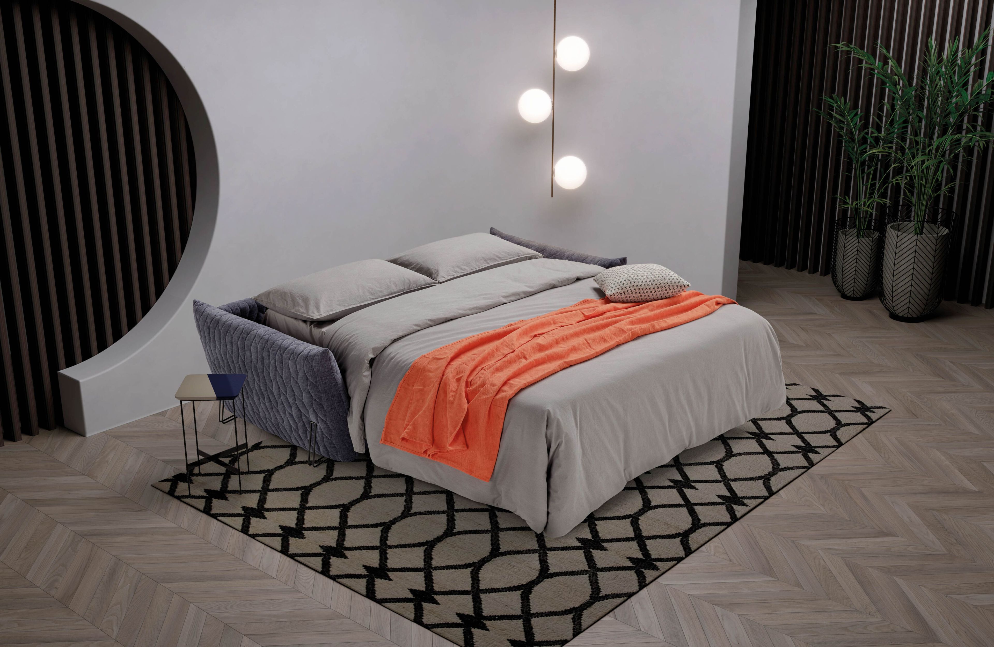 Двуспальный диван-кровать из ткани Dienne Salotti Views ARCH-00132634 - Вид №4