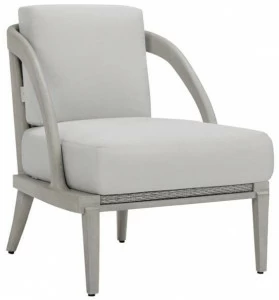 JANUS et Cie Садовое кресло из тика и janusfiber® с подлокотниками Rock garden