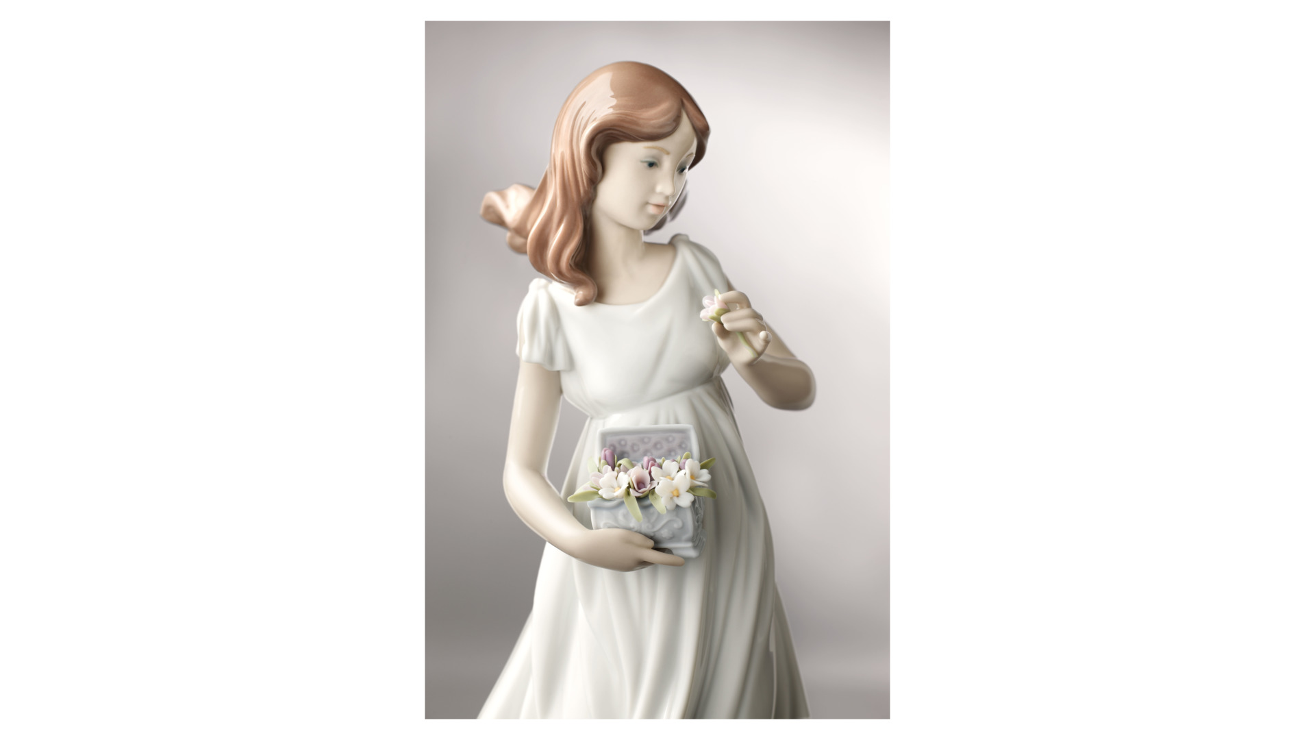 10669014 LLADRO Фигурка Lladro "Сокровища сердца" 15х33см Фарфор Lladró  - Вид №1
