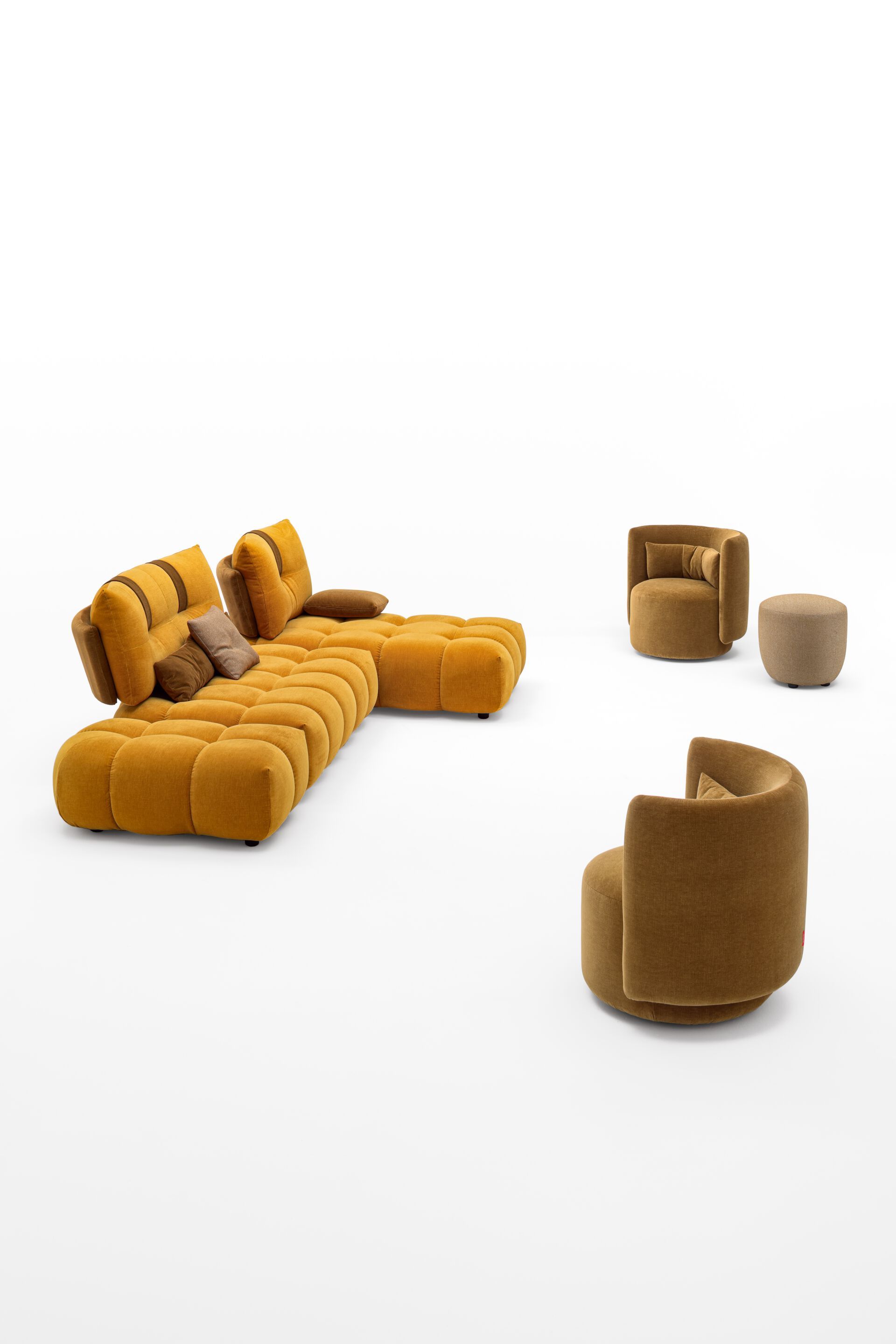 Модульный тканевый диван AERRE ITALIA SHINOBI ARCH-00022734 - Вид №3