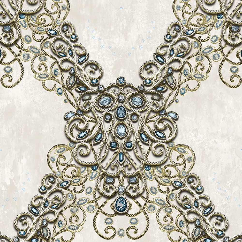 Обои флизелиновые MaxWall Tiara бежевые 1.06 м 168278-21 82491167 STLM-2205223 - Вид №1