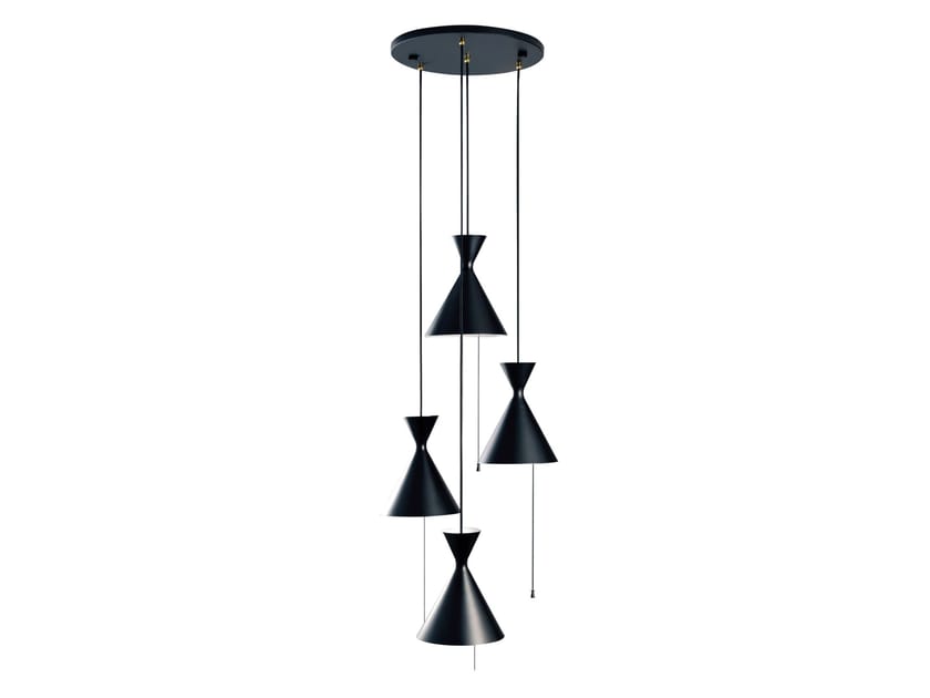 Металлический светодиодный подвесной светильник Lampex Italiana Pascal ARCH-00038910