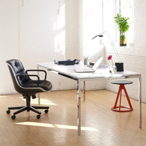 Алюминиевый поворотный стул