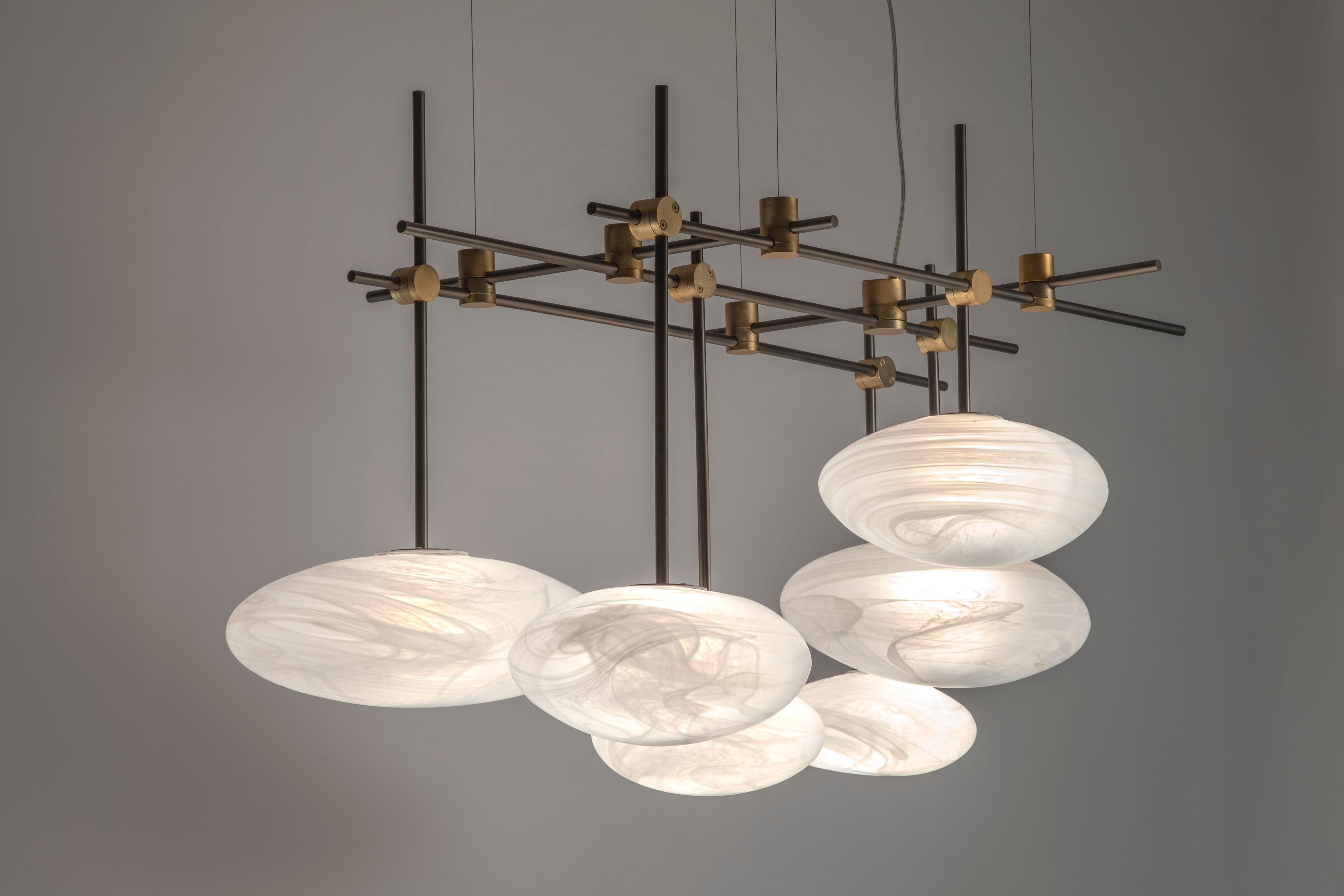 Люстра из стали и стекла Patrizia Volpato облака ARCH-00125922 - Вид №3