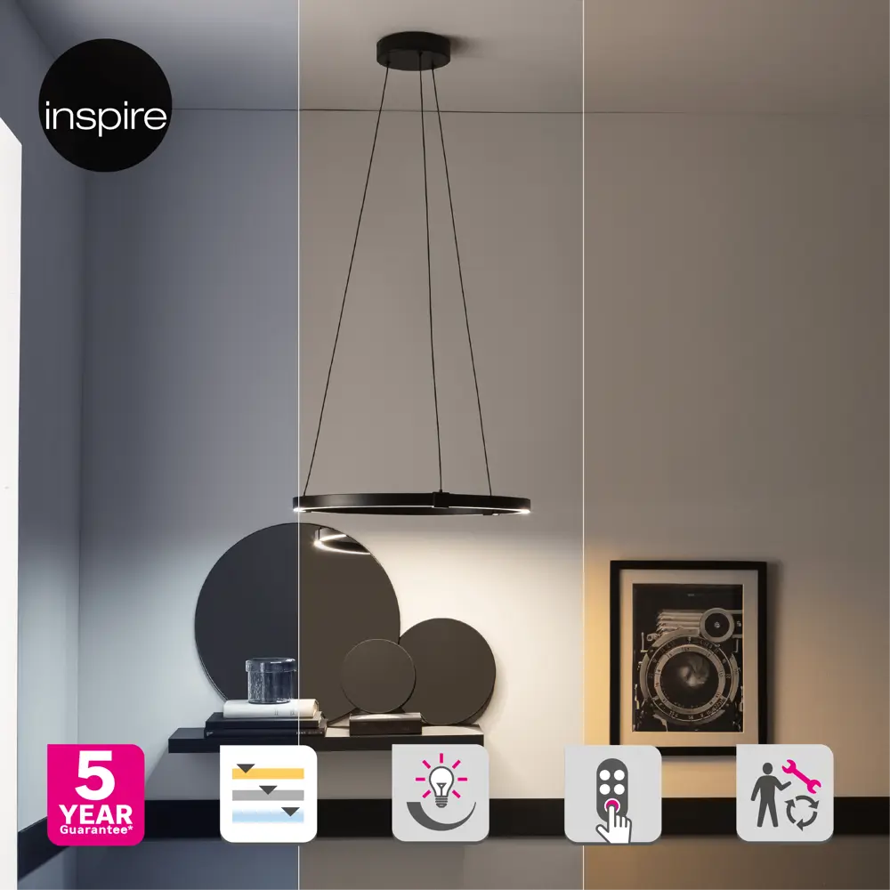 INSPIRE Подвесной светильник с регулируемой подсветкой и умным управлением 82912025 STLM-0037897 - Вид №9
