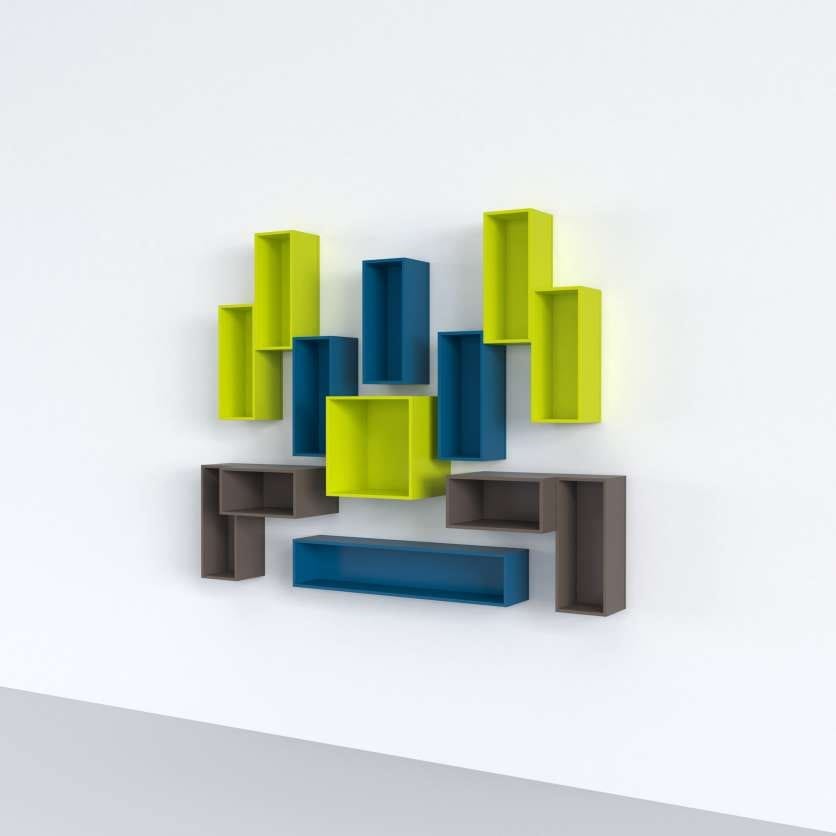 Настенный книжный шкаф Cubit by Mymito ARCH-00078978 - Вид №29