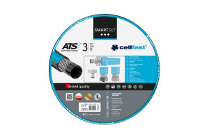15886635 Поливочный набор SMART ATS VARIANT шланг 1/2" 20 м + комплект соединителей IDEAL 13-190 Cellfast