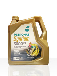 90707409 Моторное масло SYNTIUM 5000 FR синтетическое 5W-20 4 л STLM-0347936 PETRONAS