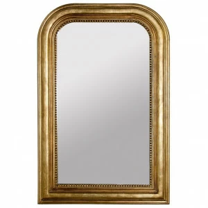 Зеркало прямоугольное настенное коричневое "Луи-Филипп" Vienna Gold/22 LOUVRE HOME НАСТЕННОЕ ЗЕРКАЛО 040435 Коричневый