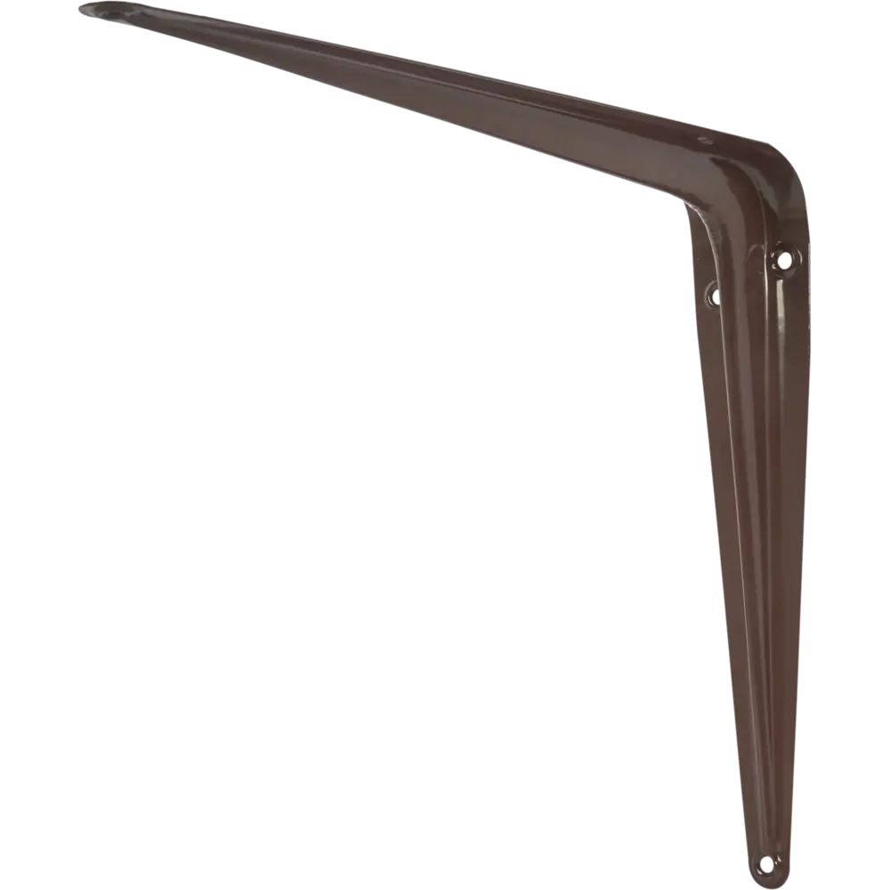 Кронштейн для полки Utility 25x30 см нагрузка до 10 кг металл цвет коричневый LARVIJ STLM-2105788