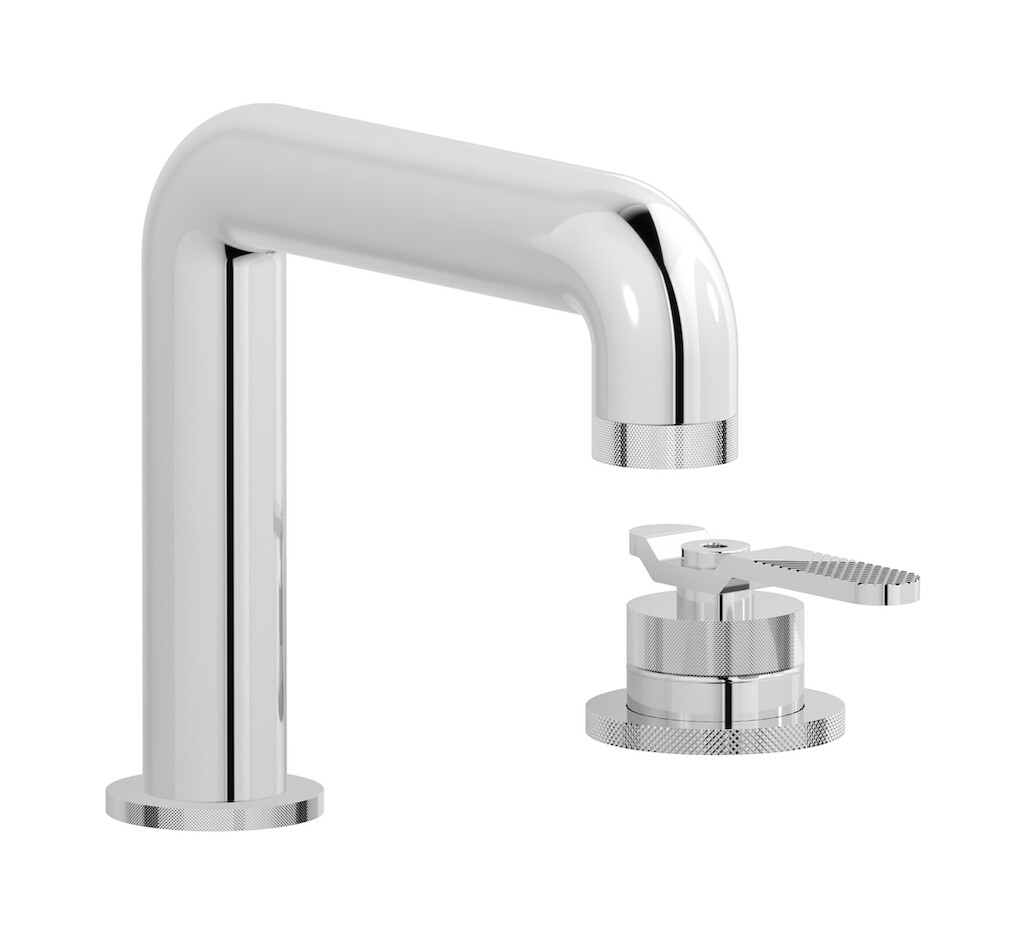 Смеситель для раковины на 2 отверстия WE ARE IB b2394cc Chrome Bold