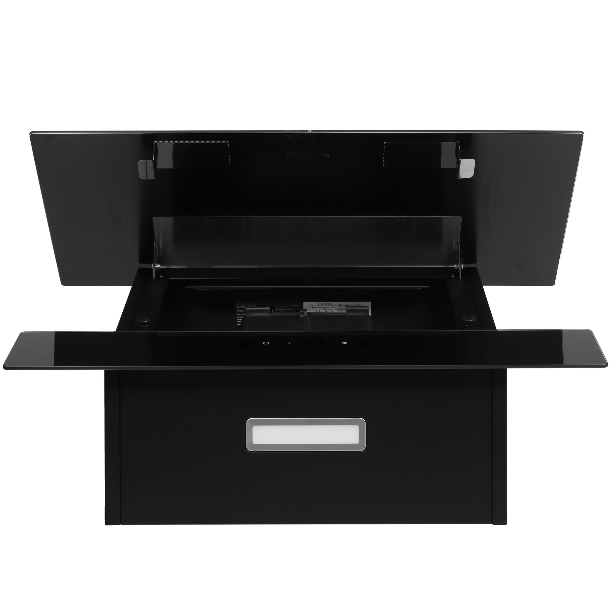 9159588 Вытяжка наклонная DEXP CH60-SV0 черный/черный STDN-0095688 - Вид №8