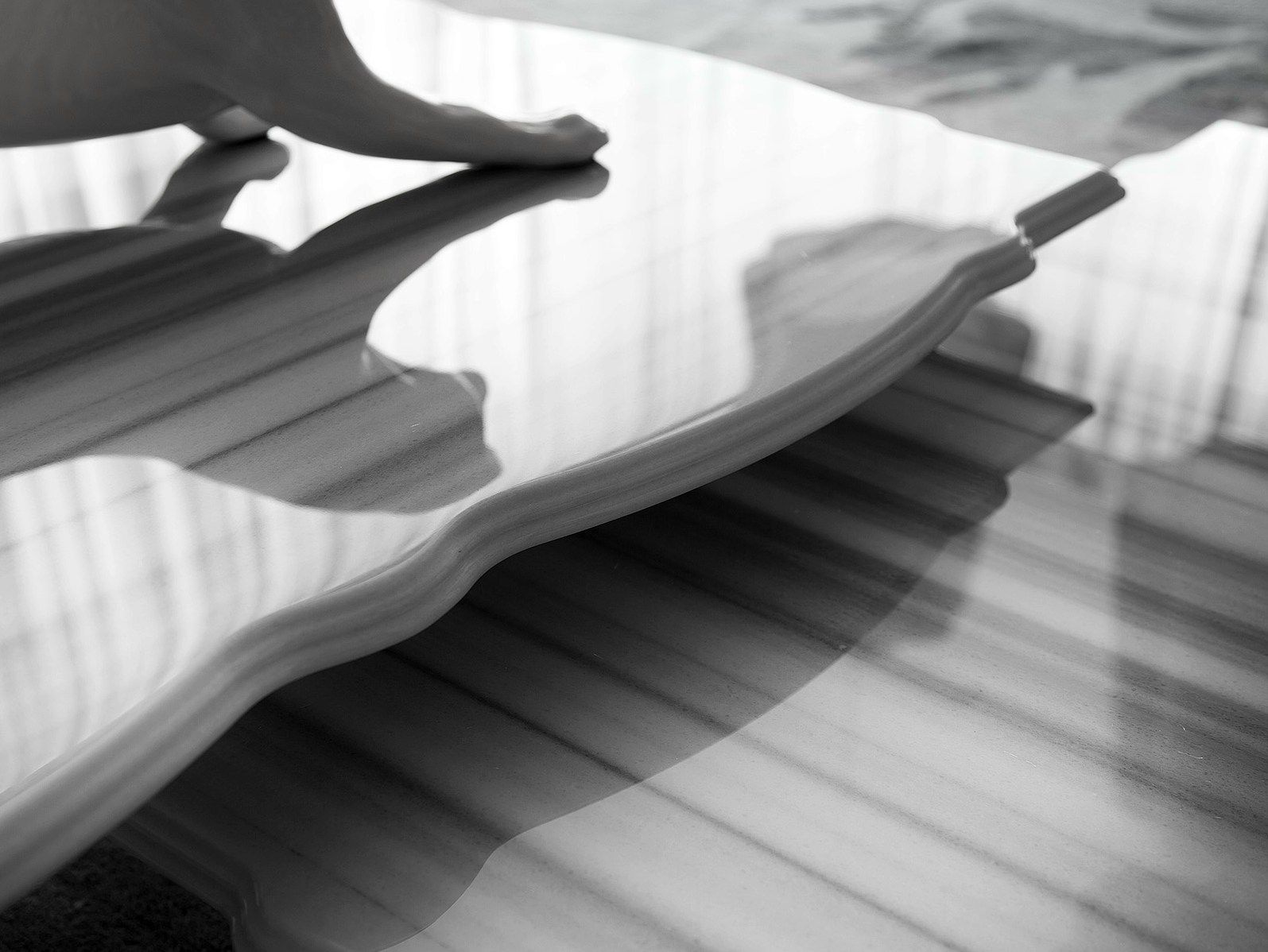 Гостиная мраморный низкий прямоугольный журнальный столик ERBA ITALIA ROCK COCO ARCH-00100992 - Вид №1