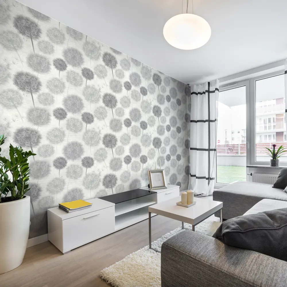 АСПЕКТ РУ Соло - Флизелиновые обои белые для идеальных стен 85471114 STLM-0062895 - Вид №3