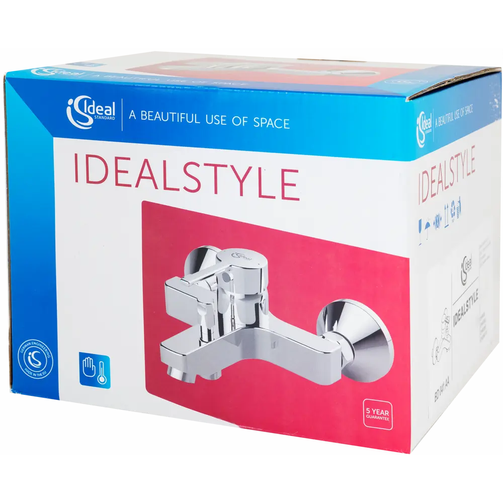 Смеситель для ванны Ideal Standard Idealstyle однорычажный цвет хром STLM-2153927 - Вид №3