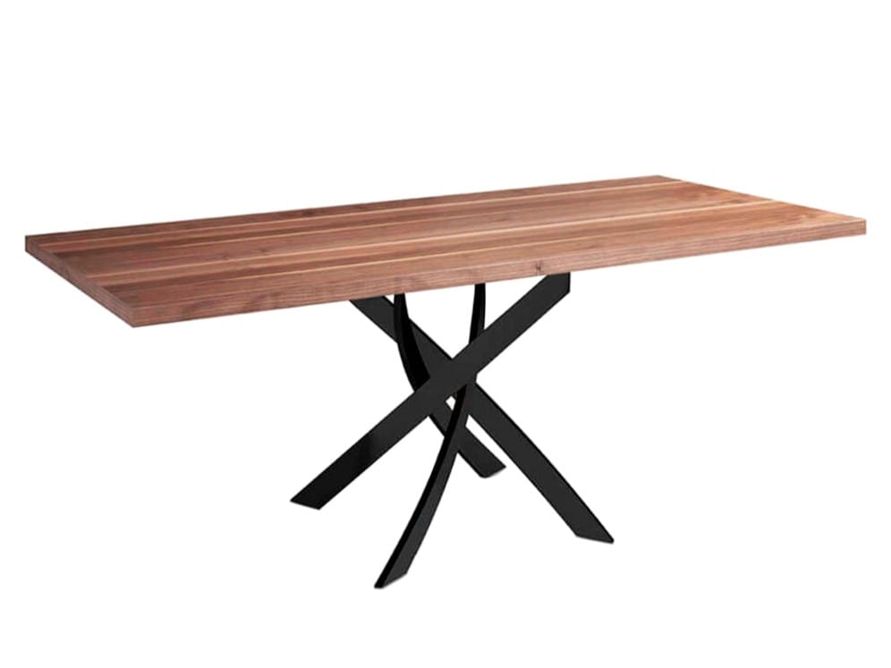 Прямоугольный стол для гостиной из стали и дерева Angel Cerda Nature Life ARCH-00077999 - Вид №1