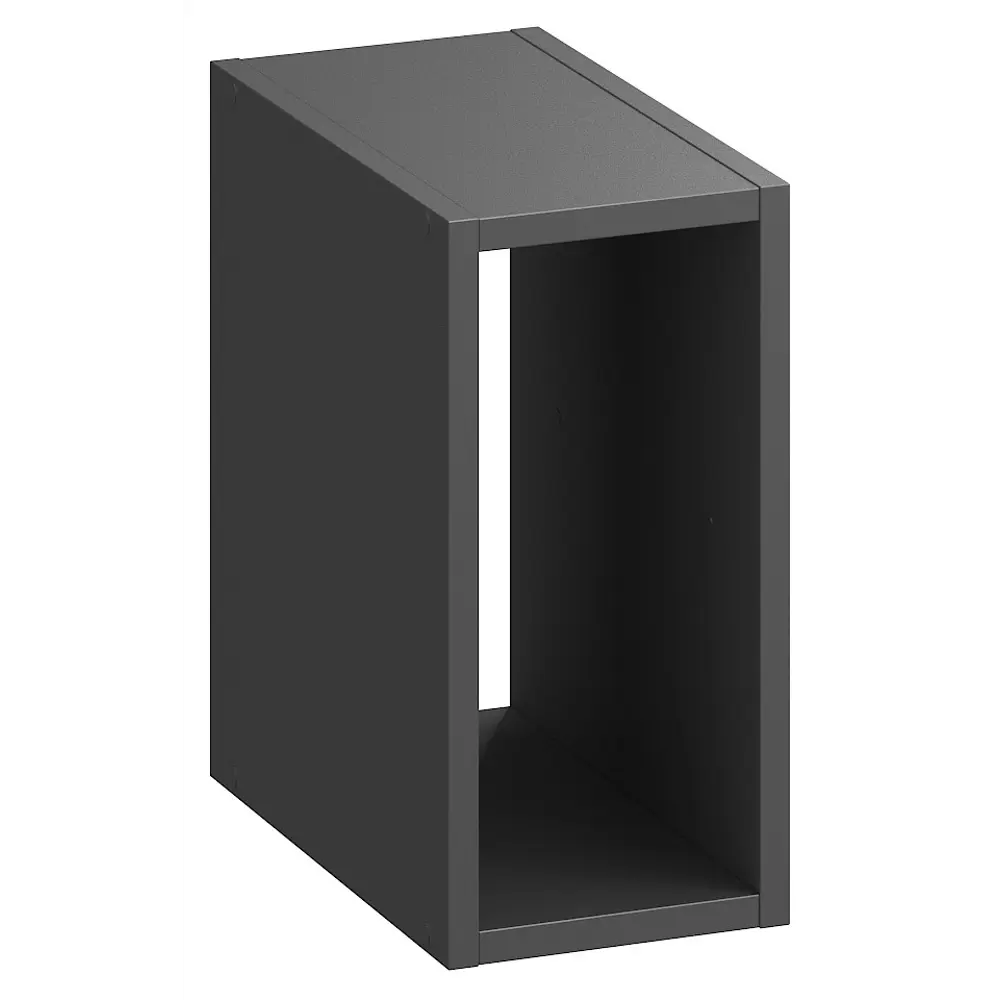 Стеллаж SPACEO KUB 1/2К, 18х36х31,7 см, цвет графит STLM-2102591 - Вид №1