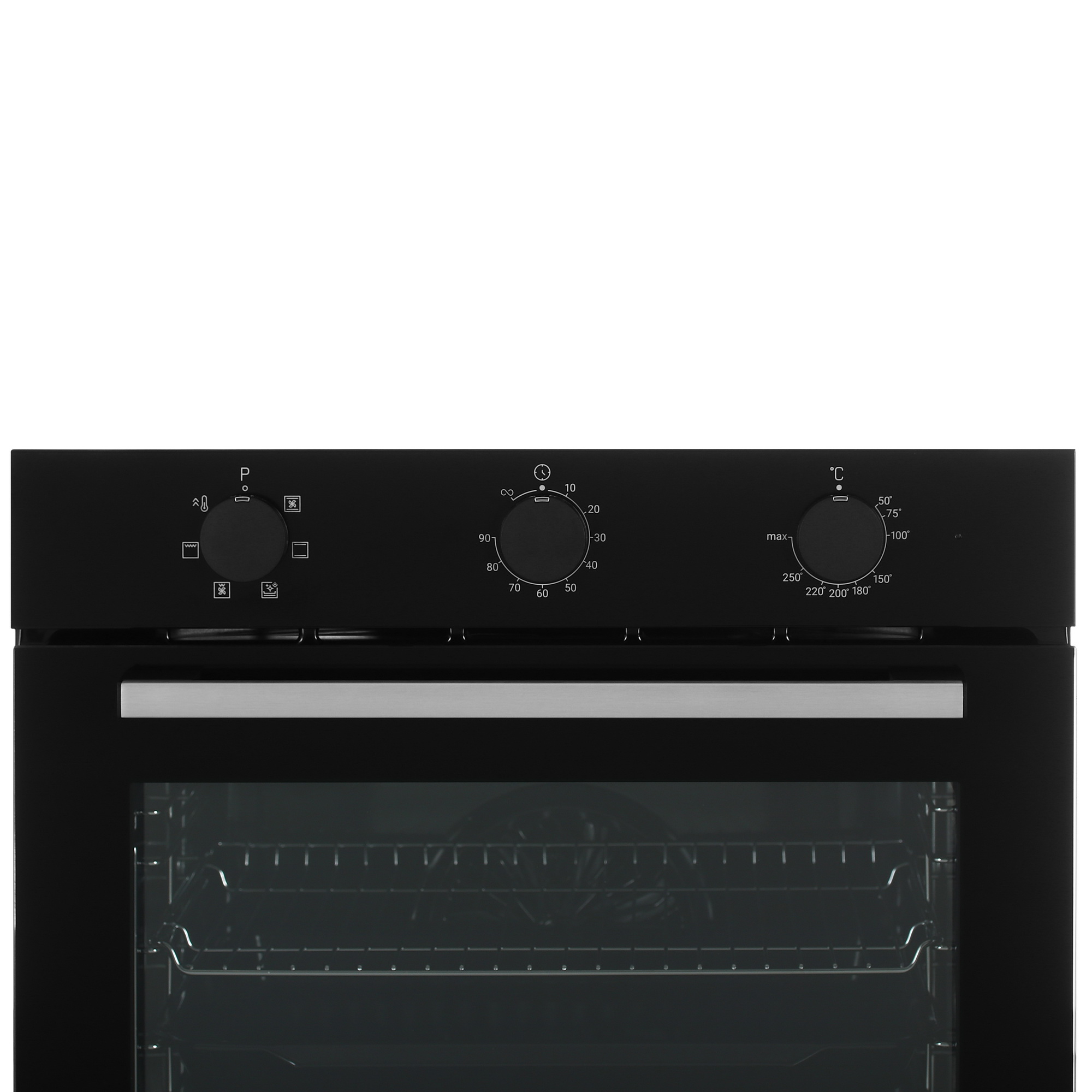 9987776 Электрический духовой шкаф Indesit IFE 3634 BL черный STDN-0048775 - Вид №4