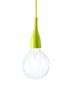 Подвесной светильник Ideal Lux Minimal SP1 Giallo IDEAL LUX MINIMAL 071639 Желтый