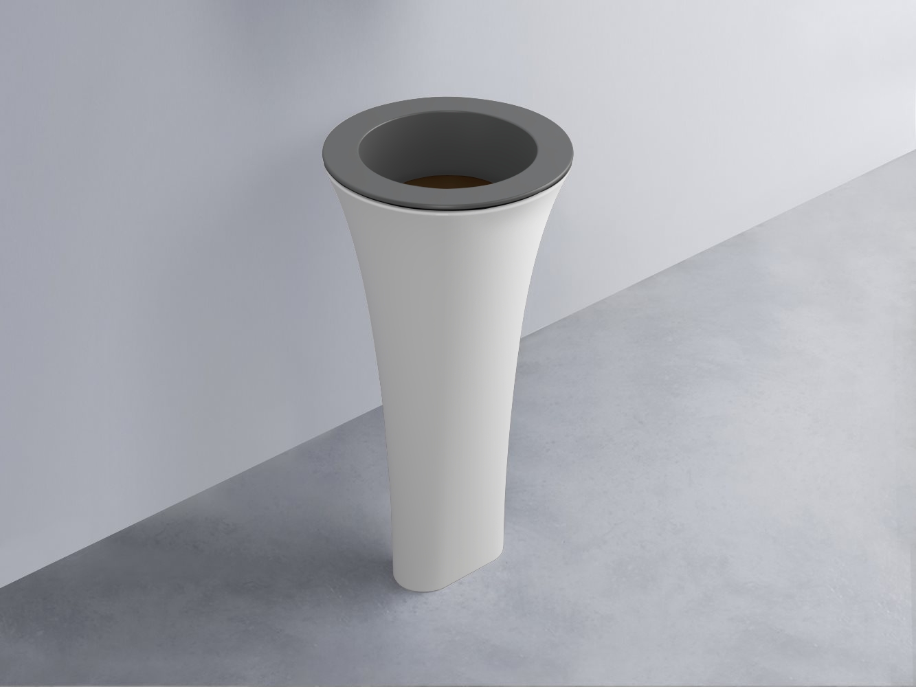 AMLA45-CM+AMPILT-CA+AMCOLT-BL Раковина Amedeo Tondo отдельностоящая cielo Enjoy + Amedeo Ceramica Cielo