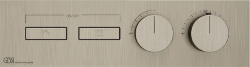 Смеситель для душа 63012 149 Gessi Hi-fi МАТОВЫЙ НИКЕЛЬ FINOX