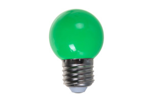15974698 Декоративная светодиодная лампа LED-G45-1W/GREEN/E27/FR/С UL-00005648 Volpe