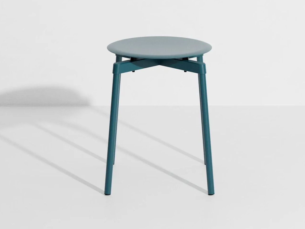 Алюминиевый низкий штабелируемый стул с порошковым покрытием Petite Friture Fromme ARCH-00092847 - Вид №7