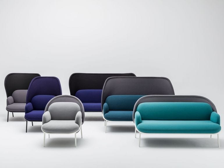 Тканевое кресло с высокой спинкой MDD сетка ARCH-00030484 - Вид №17