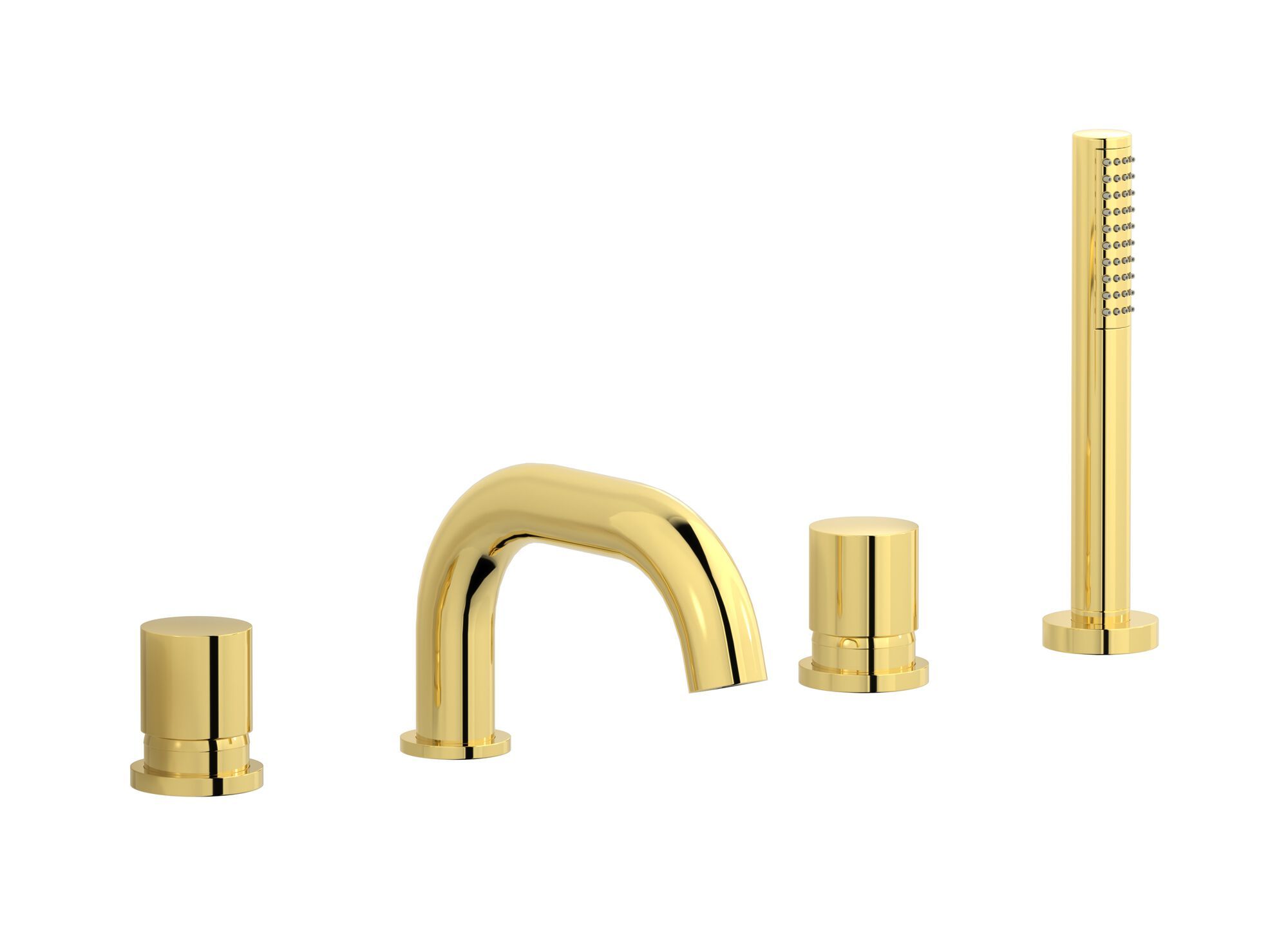 Смеситель для ванны с 4 отверстиями и ручным душем IB Brera ARCH-00040915 - Вид №5