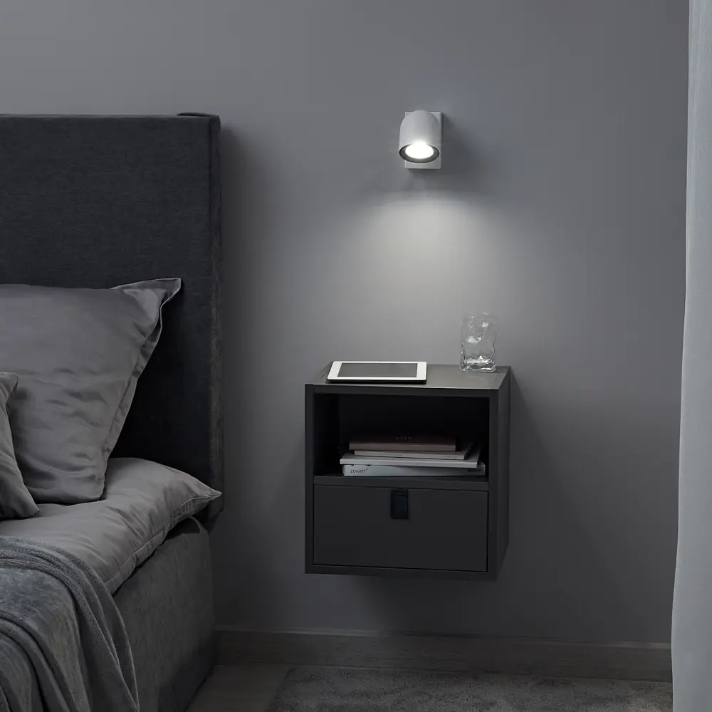 Спот поворотный Elektrostandard Ogma, 1 лампа, 1 м², цвет белый Santreyd STLM-2066771 - Вид №12