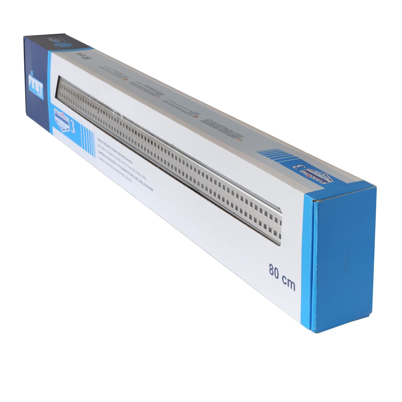 Pratiko ванная комната 3 ABS сифон канал с нержавеющей решеткой First Corporation First Plast ARCH-00105229 - Вид №1