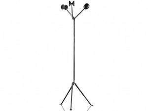 Кованая железная напольная вешалка