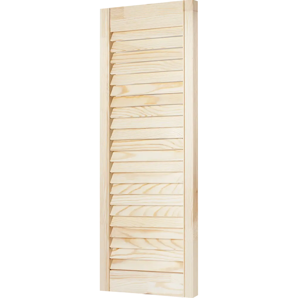 Жалюзийная дверь Santreyd из натуральной хвои для шкафов-пеналов 17808209 Дверка жалюзийная STLM-0008670 - Вид №1