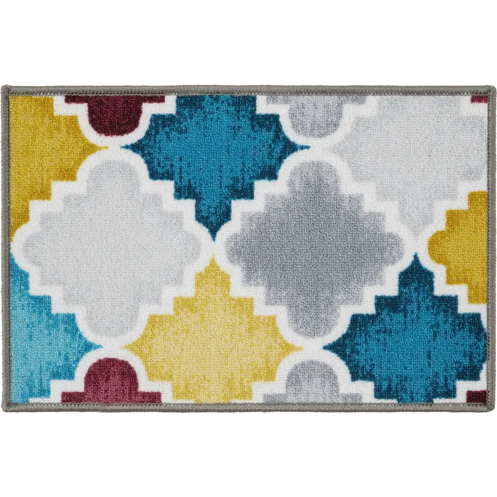 Коврик Стелла 113953 40х60 см нейлон цвет серый CTIM STLM-2067115