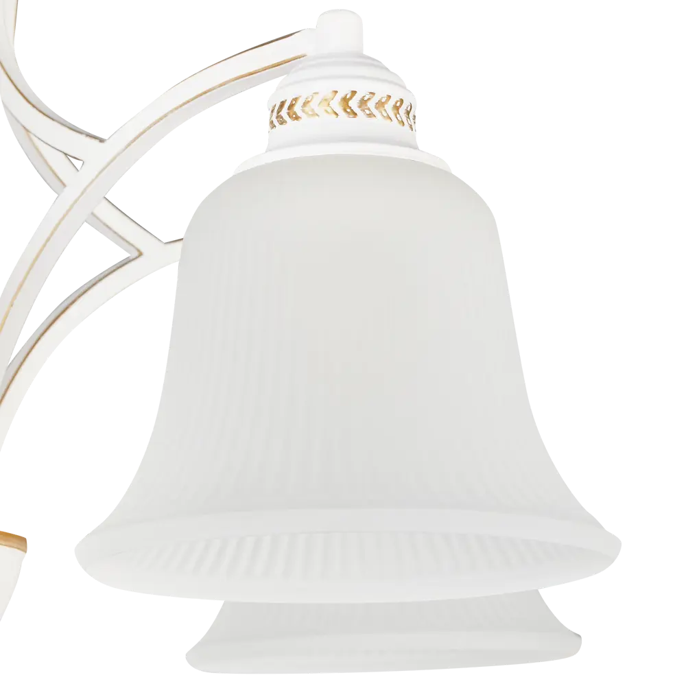 Потолочная люстра SCHAFFNER Biela - 5 ламп с матовыми стеклянными плафонами 87460831 STLM-0073917 - Вид №5