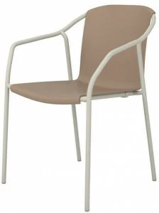 Ezpeleta Штабелируемый садовый стул из полипропилена с подлокотниками  Mn-rod01