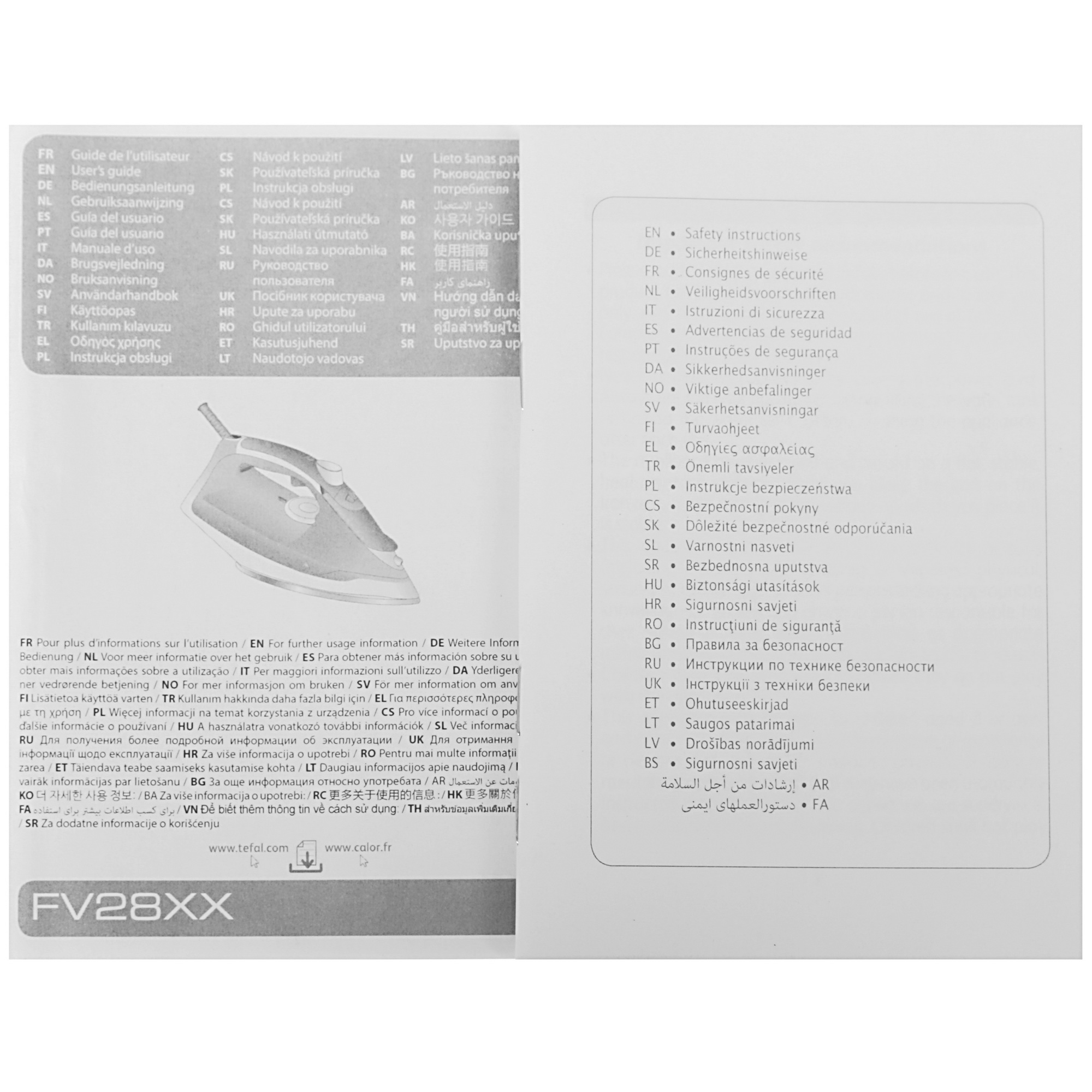 4790642 Утюг Tefal Express Steam FV2837E0 синий STDN-0010120 - Вид №6