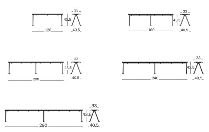 Скамейка из фанеры Magis мастерская ARCH-00016030