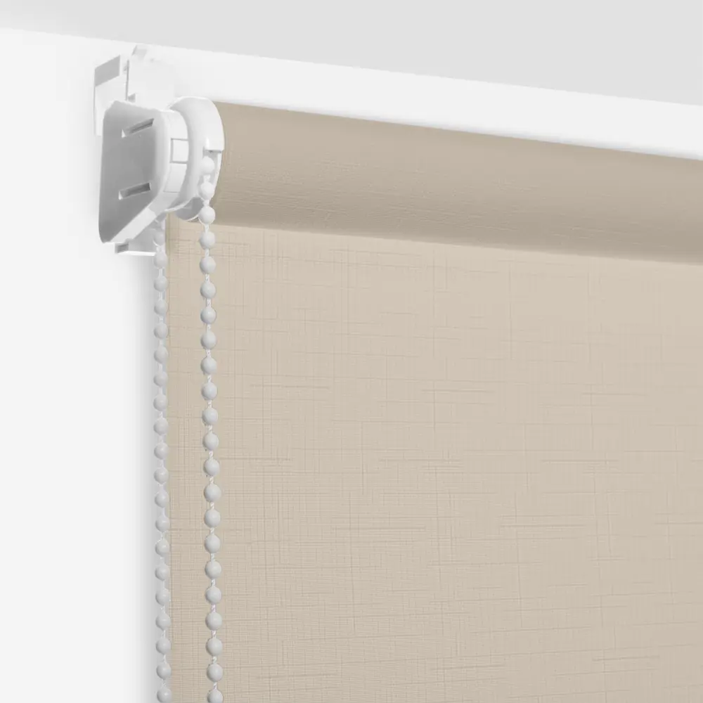 Штора рулонная Inspire Шантунг 80x250 см бежевая STLM-2167191 - Вид №2