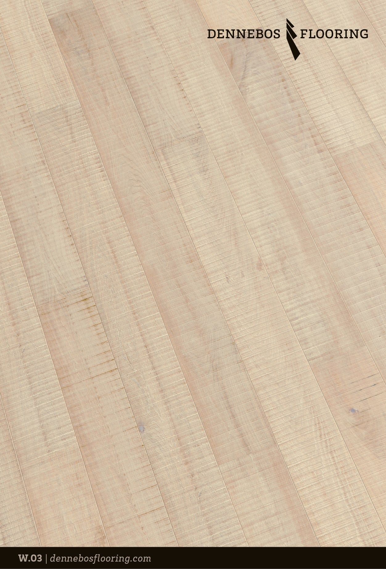 Дубовый паркет Dennebos Flooring Белая мойка ARCH-00019539 - Вид №1