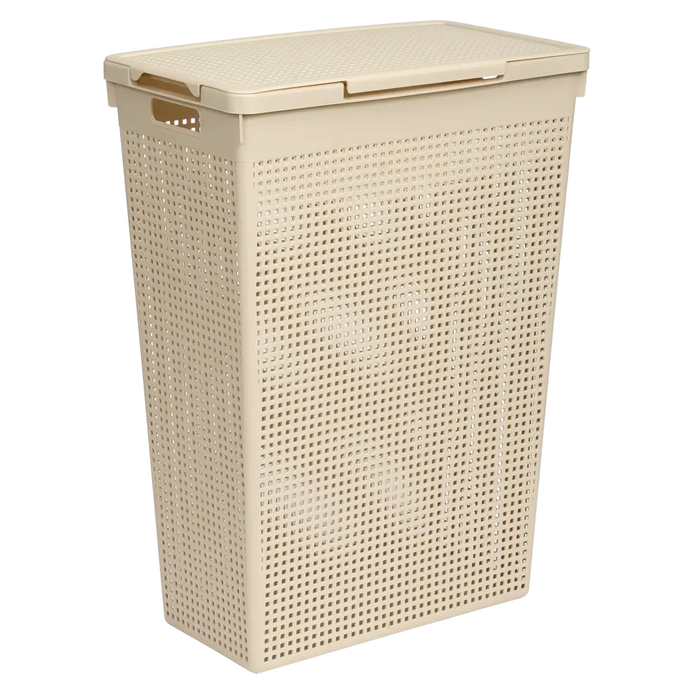 Корзина для белья Виолет Лофт цвет бежевый STLM-2132891