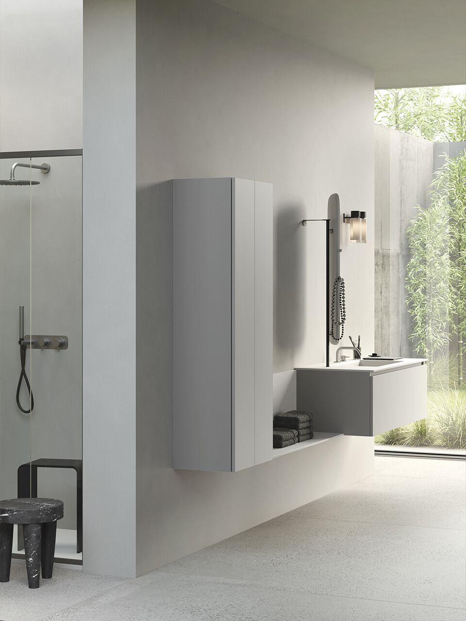 Шкаф для умывальника / полная мебель для ванной комнаты Rexa Interlude ARCH-00050032 - Вид №2